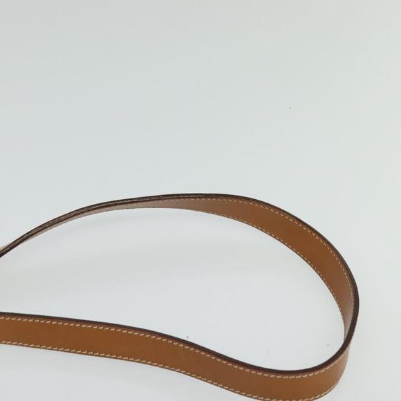 CELINE Macadam Canvas Shoulder Bag Pvc Leather Brown Gold - Picture 8 of 12